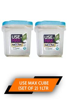 Nayasa Use Max Cube (set Of 2) 1ltr